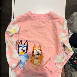 Little sleepies bluey Sweatshirt